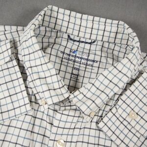 Vineyard Vines OTG Performance Check Shirt Mens XXL Long Sleeve Office Brr